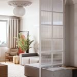 Les couleurs neutres font de cet appartement une oasis de tranquillité