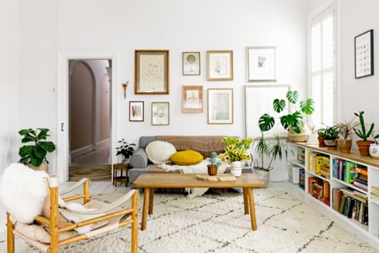 maison lumineuse, minimaliste mais spacieuse