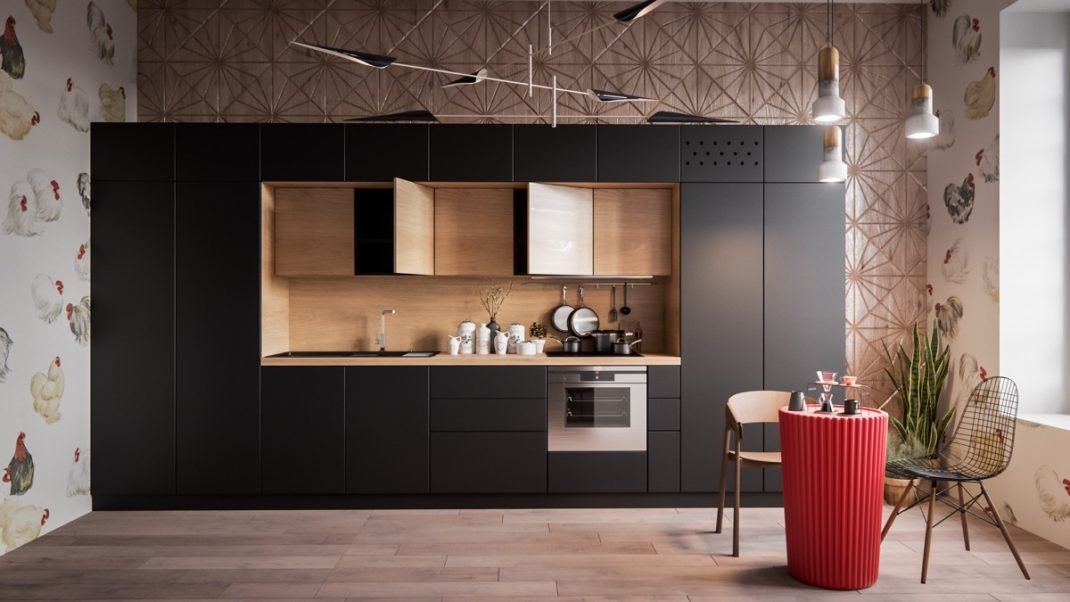50 merveilleuses cuisines agencées sur un mur 50 merveilleuses cuisines agencées sur un mur