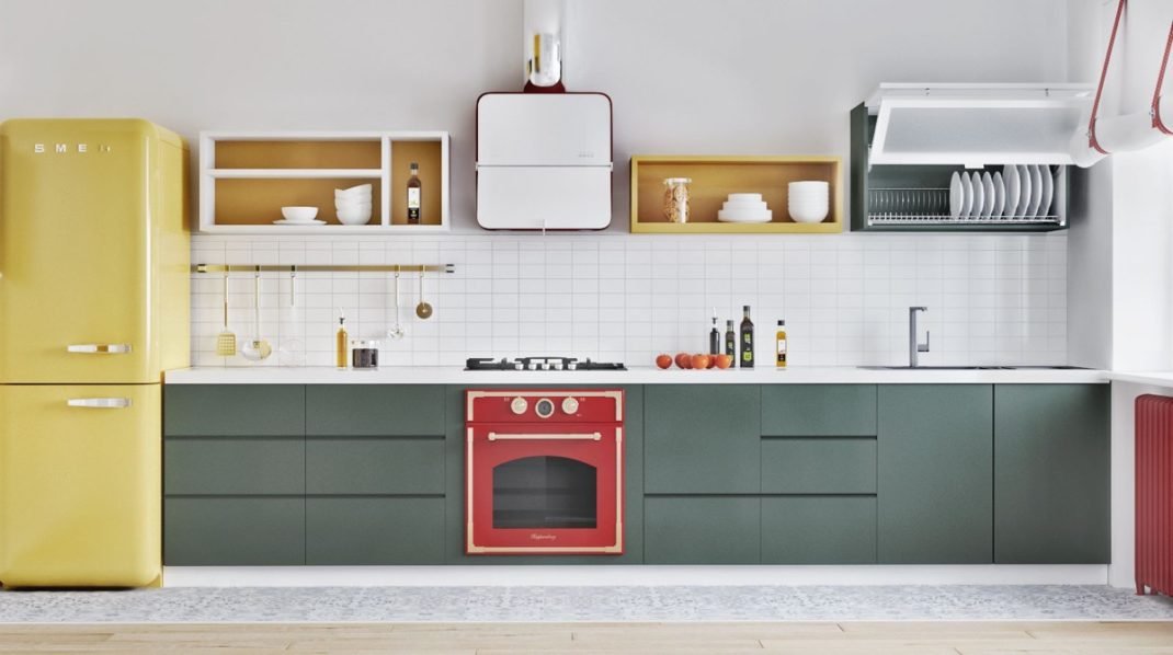 50 merveilleuses cuisines agencées sur un mur