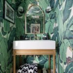 Papier peint tropical 25 manières tendances d'ajouter de verdure et de la couleur