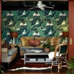 Papier peint tropical 25 manières tendances d'ajouter de verdure et de la couleur