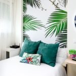 Papier peint tropical 25 manières tendances d'ajouter de verdure et de la couleur