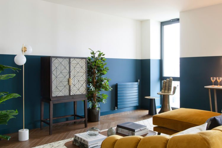 Comment réaliser un mur demi-peint chez soit