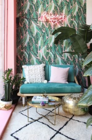 Meilleures combinaisons de couleurs Vert menthe et Rose chaud