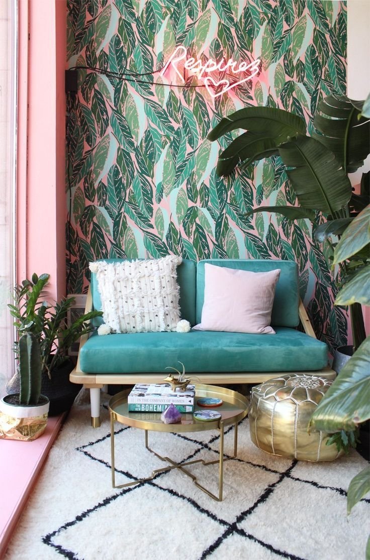 Meilleures combinaisons de couleurs Vert menthe et Rose chaud