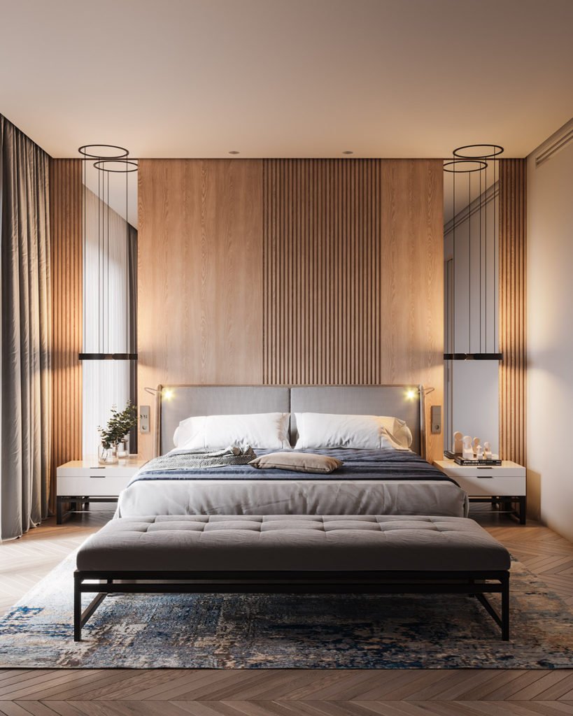 Les chambres et salles de bain