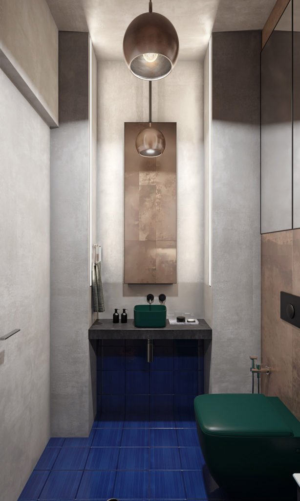 salles de bains de style industriel 46