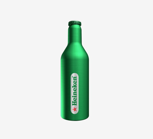 bouteille Heineken en aluminium bouteille Heineken en aluminium