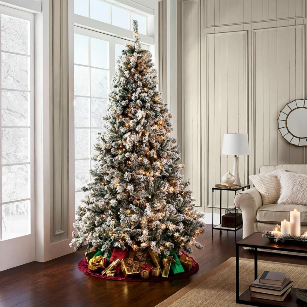 Idées de décoration de sapin de Noël les lumières
