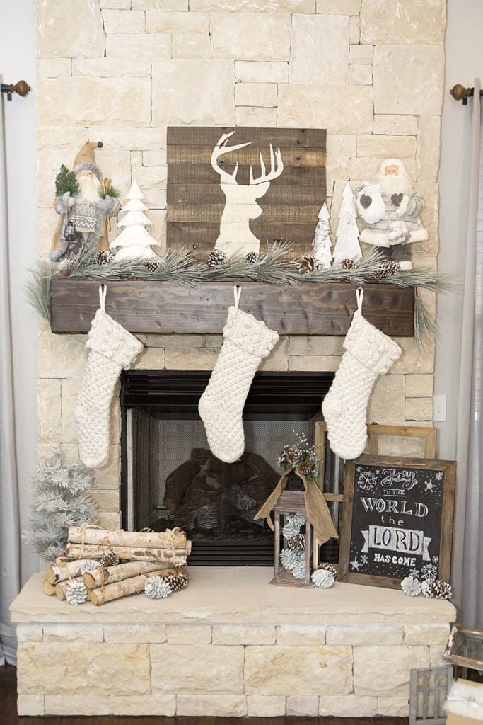 Décorer sa cheminée à Noël un soupçon de magie