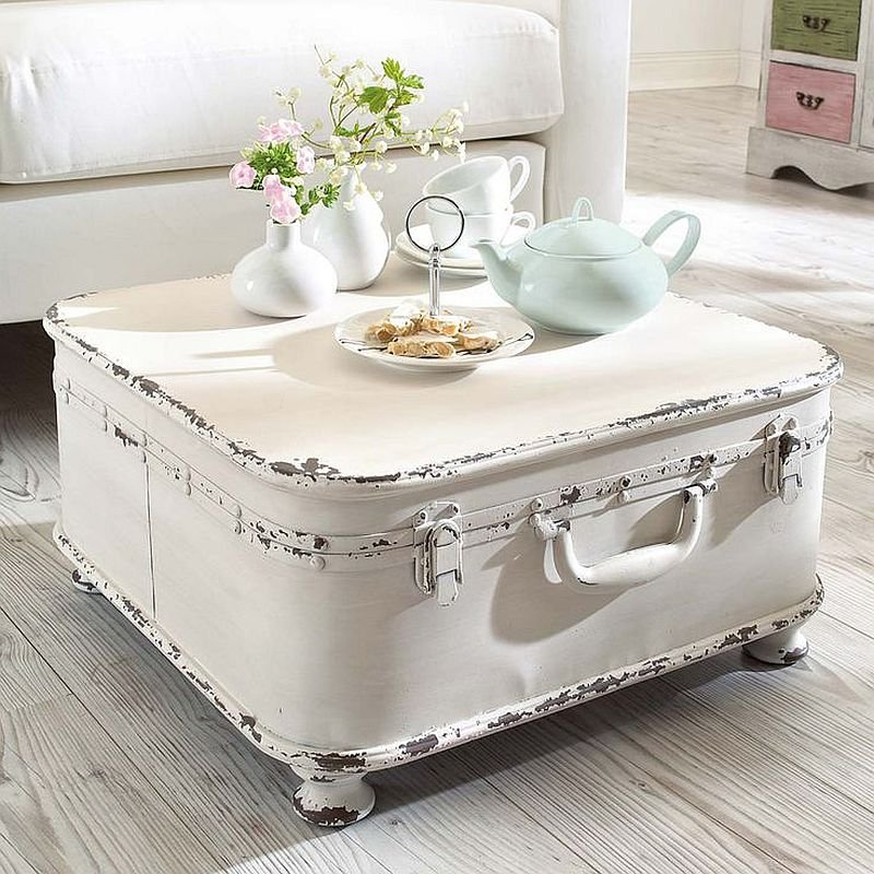 Tables basses valise et coffre 25 idées déco qui associent le vintage à la vivacité 10 Tables basses valise et coffre 25 idées déco qui associent le vintage à la vivacité 10