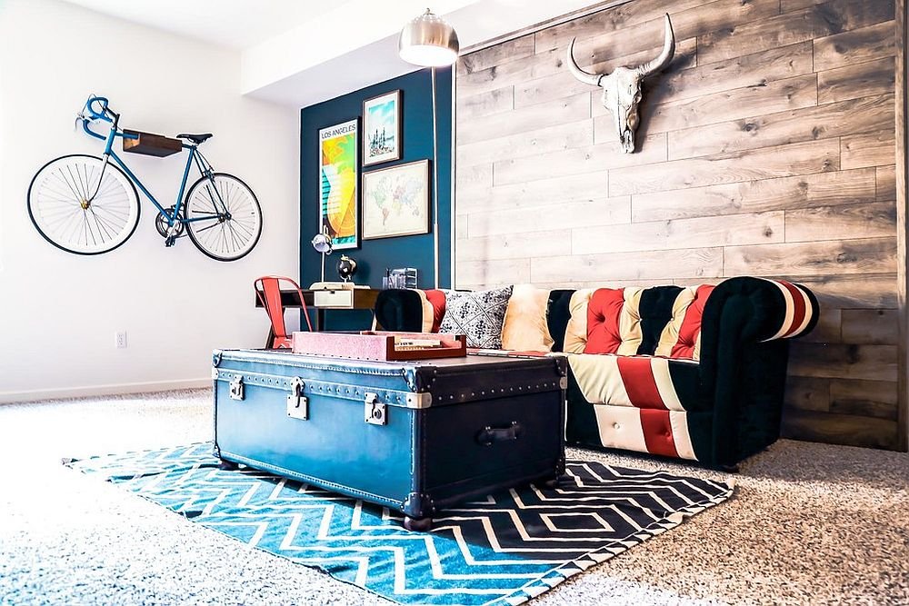 Tables basses valise et coffre 25 idées déco qui associent le vintage à la vivacité