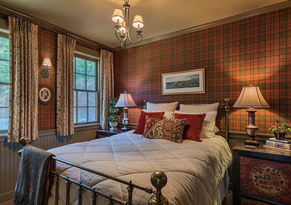 Des chambres rustiques avec une touche de couleur et des motifs 2 Des chambres rustiques avec une touche de couleur et des motifs 2