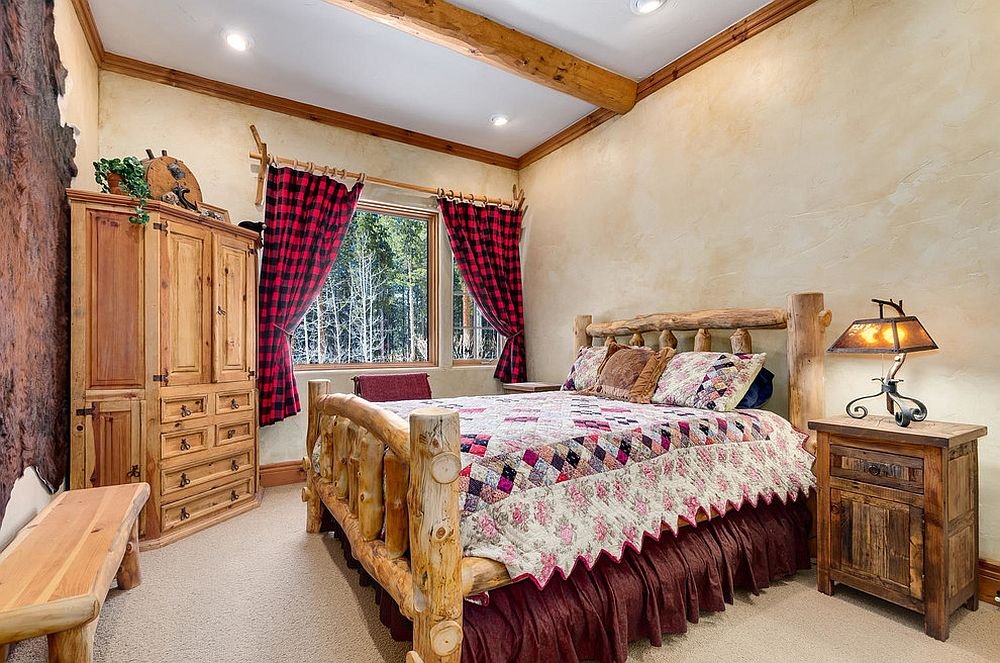 Des chambres rustiques avec une touche de couleur et des motifs 3 Des chambres rustiques avec une touche de couleur et des motifs 3