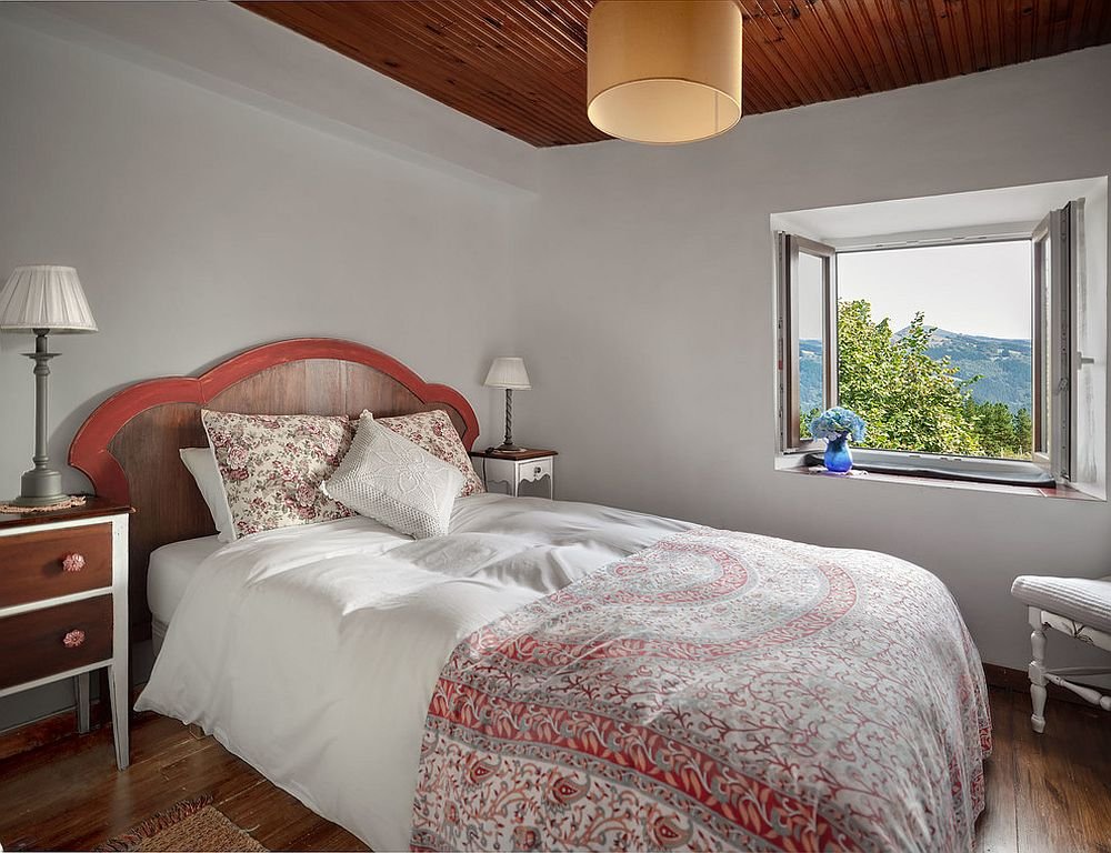 Des chambres rustiques avec une touche de couleur et des motifs 9 Des chambres rustiques avec une touche de couleur et des motifs 9