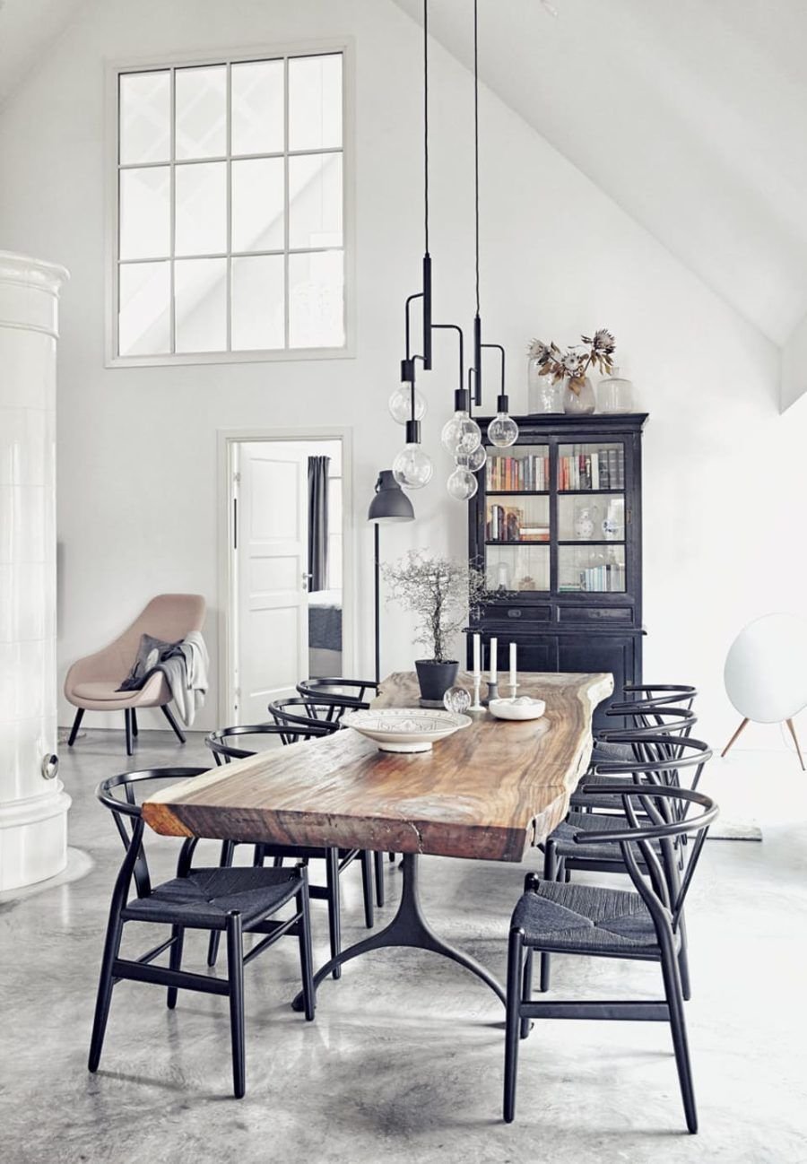 Des salles à manger minimalistes à la décoration revigorante 5