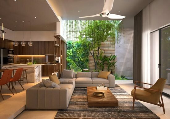 Un jardin d'intérieur dans sa maison