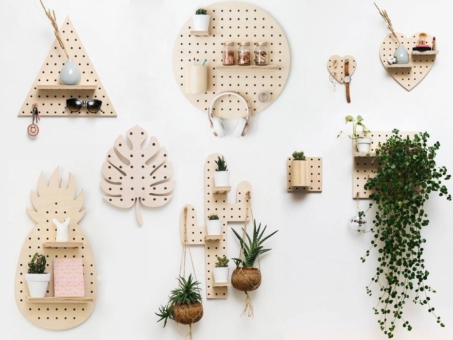 Zoom sur le Pegboard, la tendance déco du moment 1 Zoom sur le Pegboard, la tendance déco du moment 1