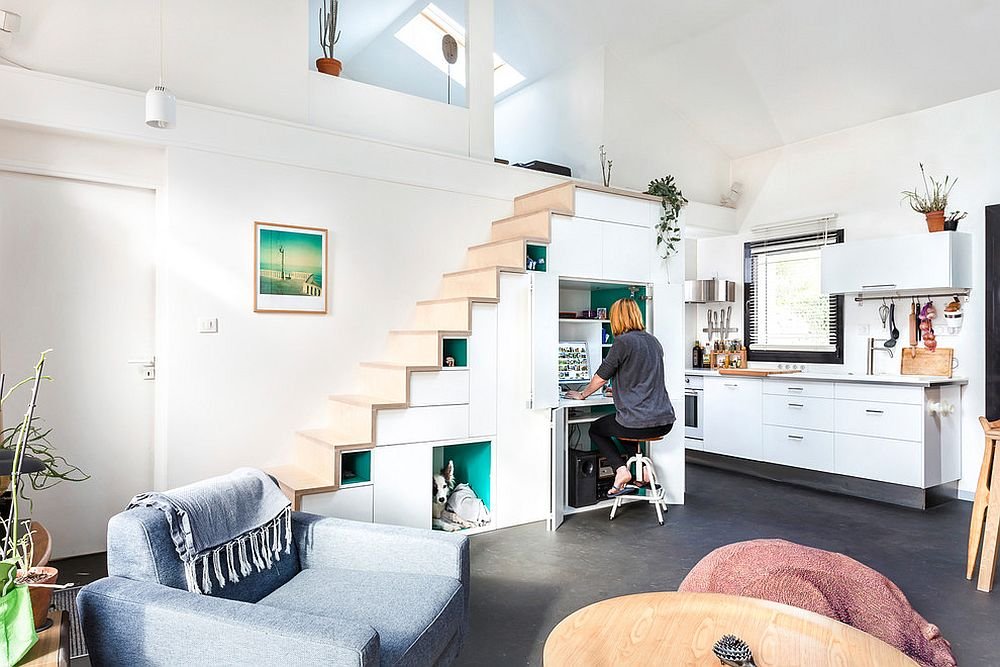 Comment utiliser l'espace sous l'escalier de votre maison