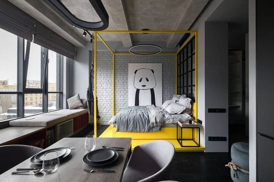 Découvrez l’incroyable décoration monochromatique de cet appartement