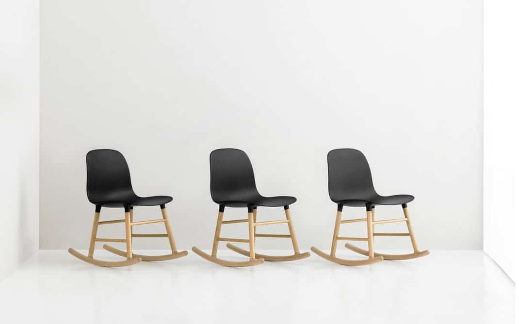 Rocking chair design Form by Simon Legald