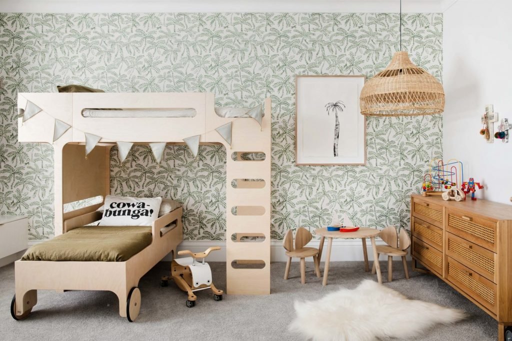Décorer une chambre d'enfant avec un papier peint amusant Décorer une chambre d'enfant avec un papier peint amusant