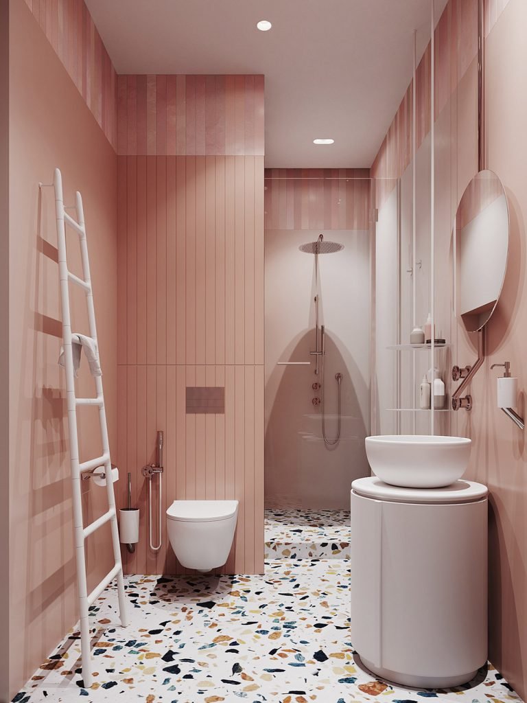 Un intérieur rétro moderne rempli d'idées de conception originales 10