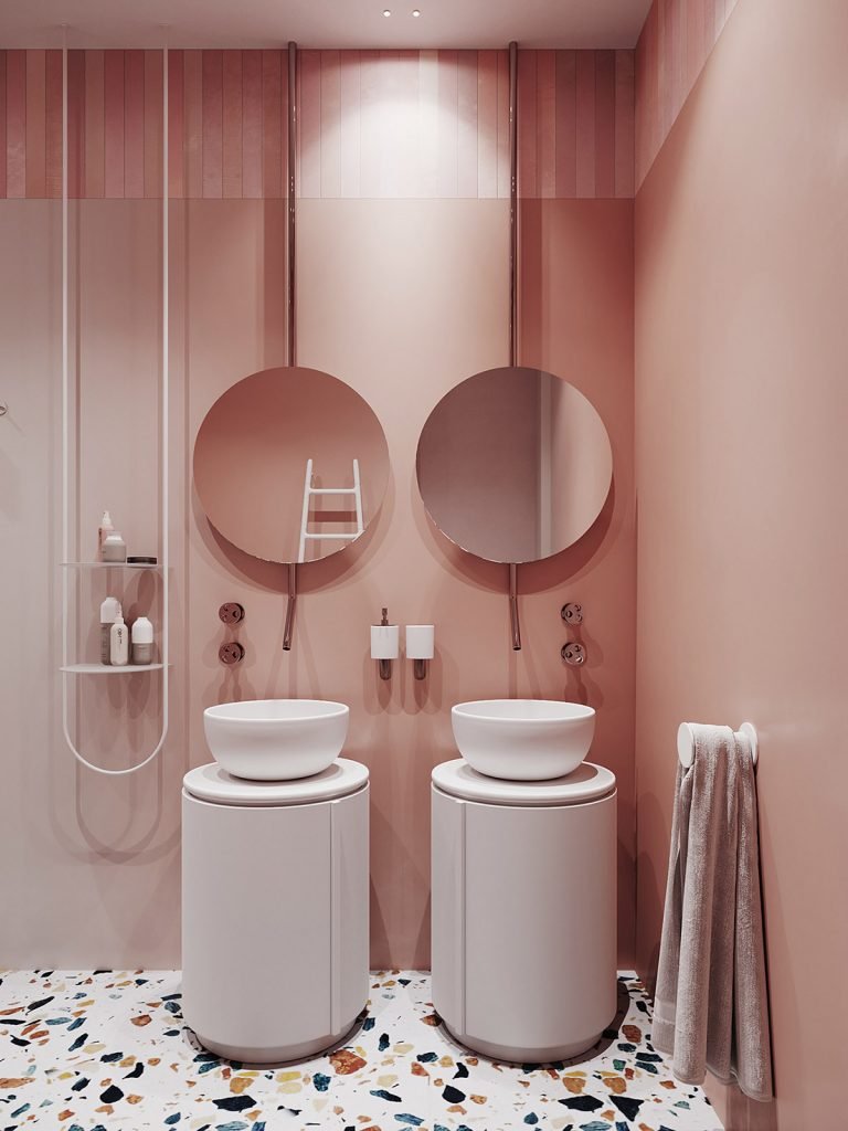 Un intérieur rétro moderne rempli d'idées de conception originales 9