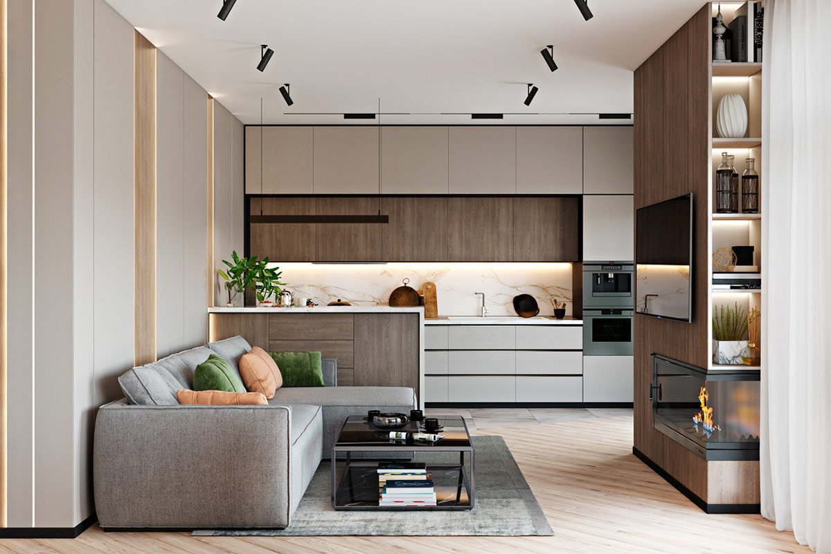 maison familiale moderne sophistiquée