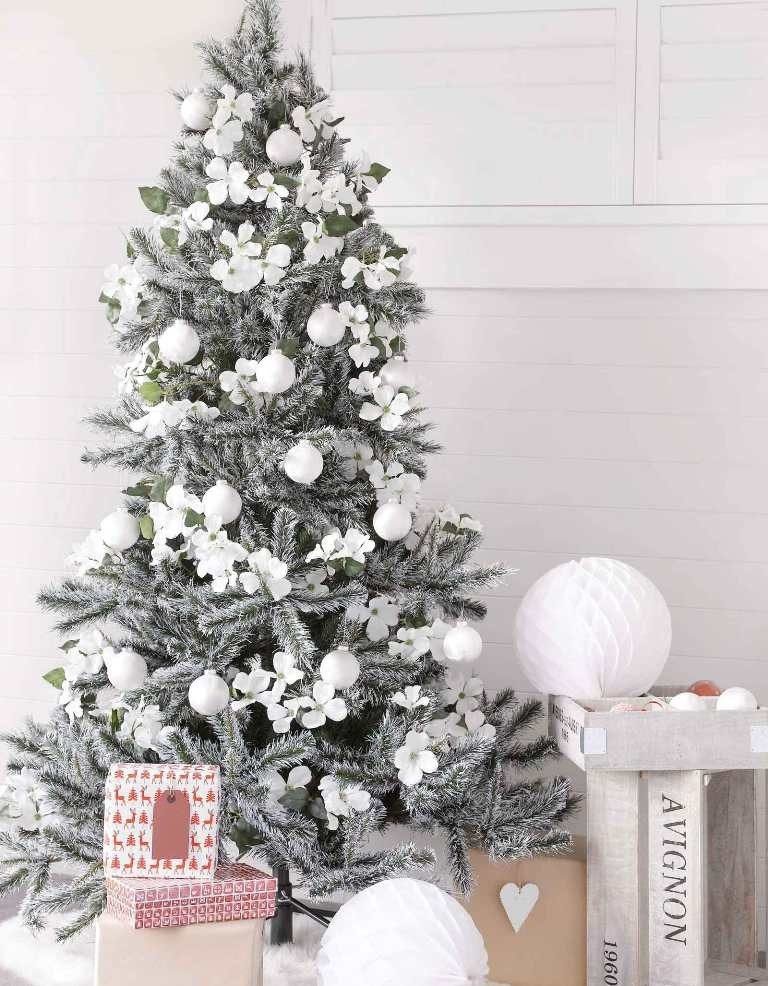 Quelle est la meilleure façon de décorer un sapin de Noël fleurs Quelle est la meilleure façon de décorer un sapin de Noël fleurs