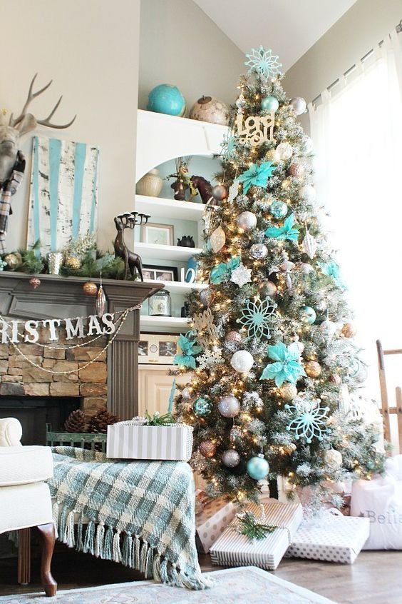 couleurs de Noël 2020 turquoise couleurs de Noël 2020 turquoise