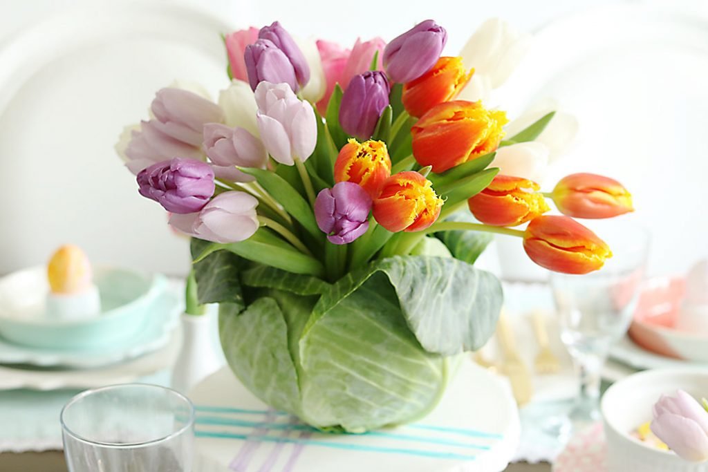 Des idées de décorations florales pour l'été avec des légumes Des idées de décorations florales pour l'été avec des légumes