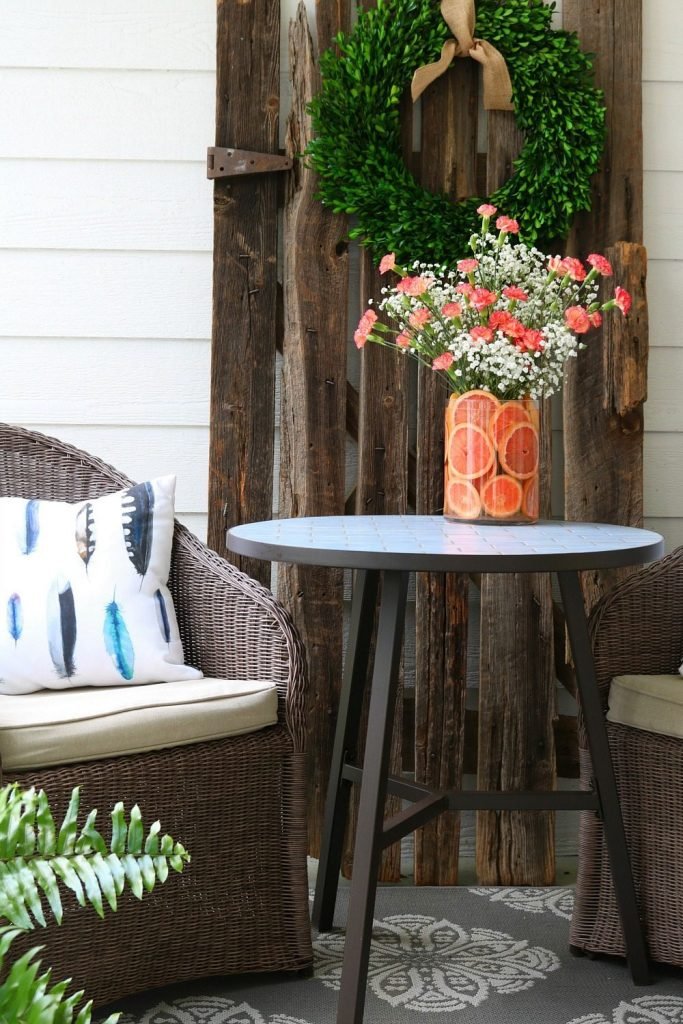 Des idées de décorations florales pour l'été avec pamplemousse Des idées de décorations florales pour l'été avec pamplemousse