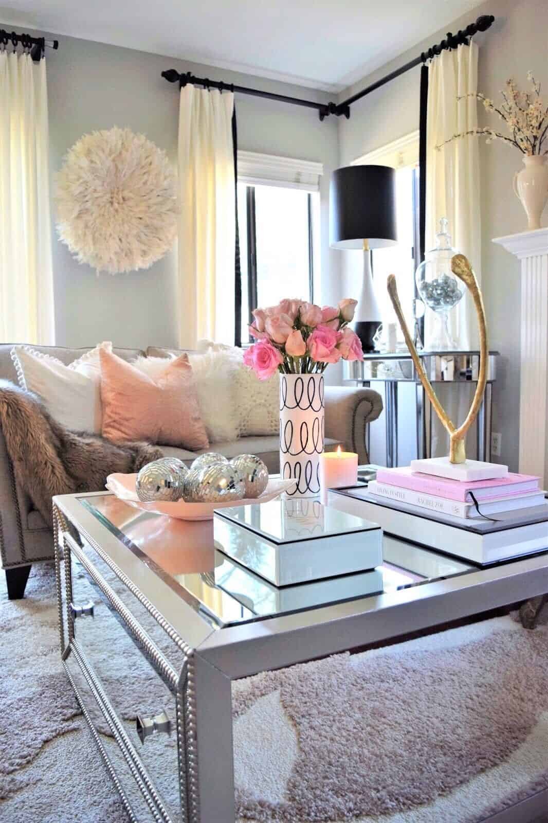 Des idées déco fraîches pour la table basse Des idées déco fraîches pour la table basse