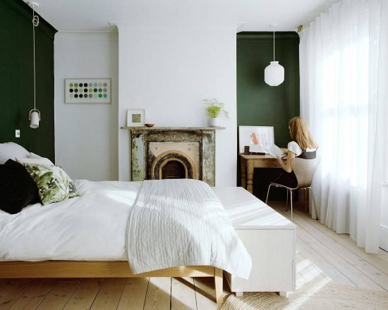 Une chambre verte sera très tendance en 2022
