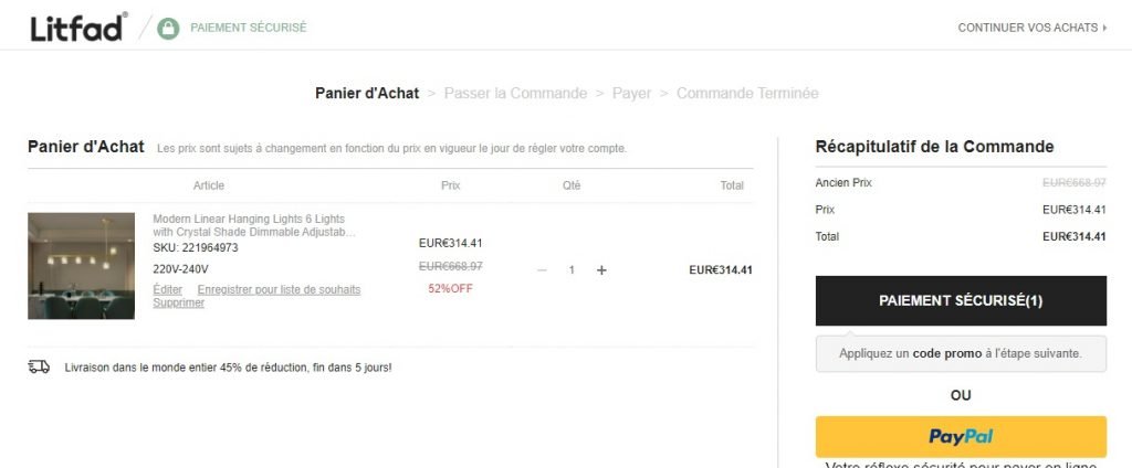 fausse promotion Litfad fausse promotion Litfad