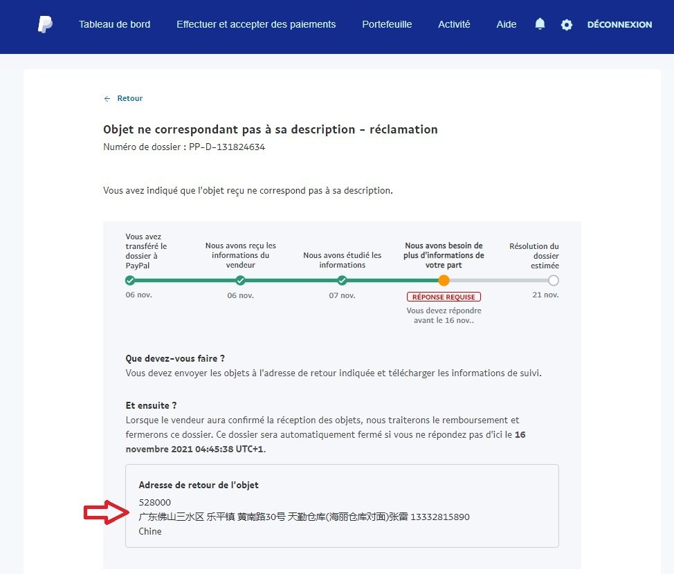 retour produit Litfad retour produit Litfad
