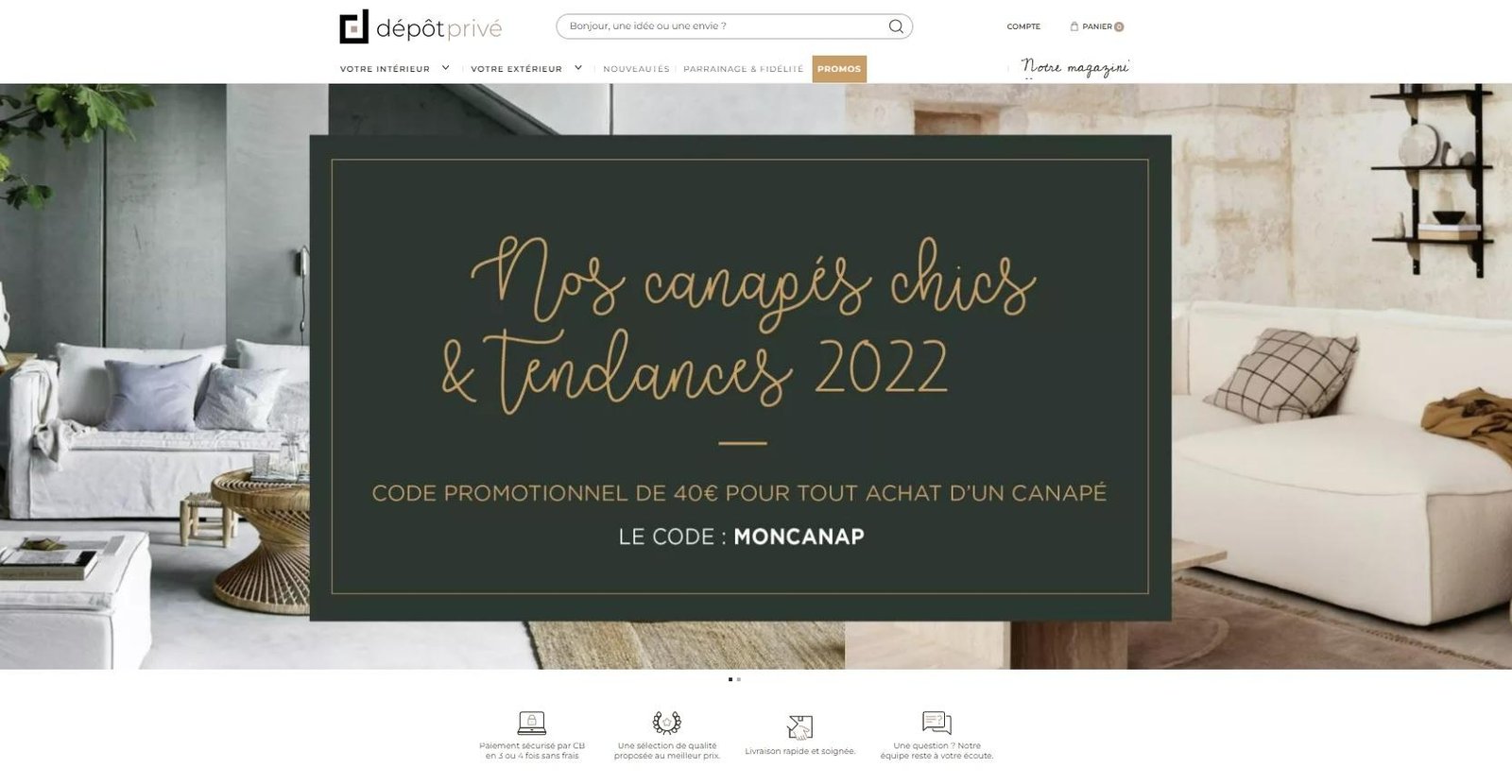 A la découverte de Dépôt Privé