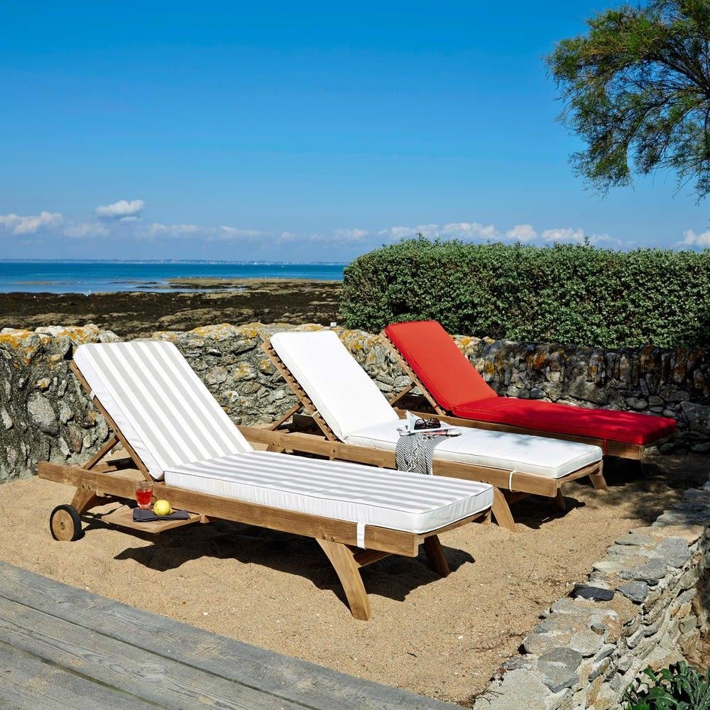 La chaise longue inclinable La chaise longue inclinable