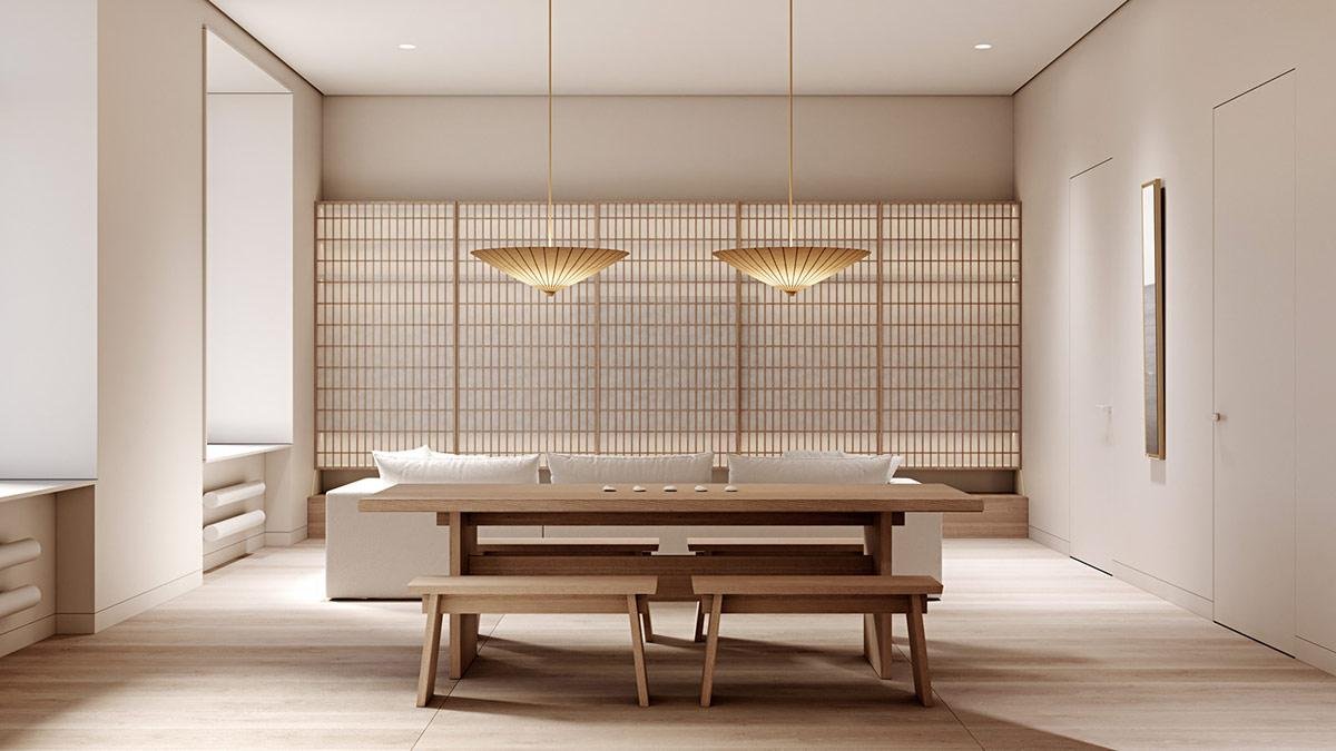 Coup de cour pour cet intérieur au style chinois moderne et minimaliste
