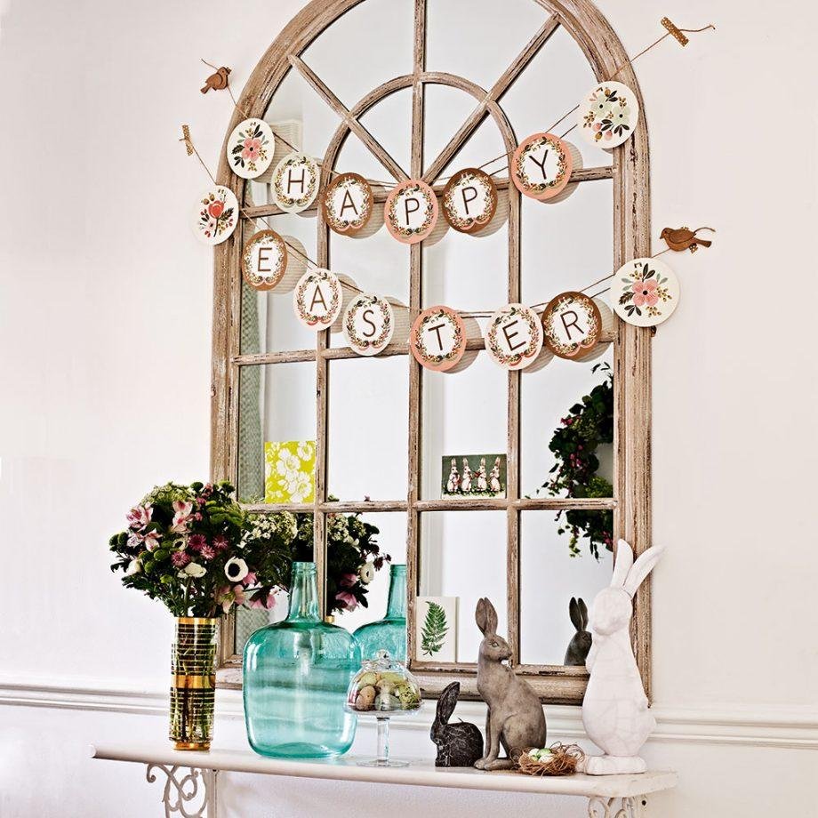 Idées de décoration de Pâques avec des lettres