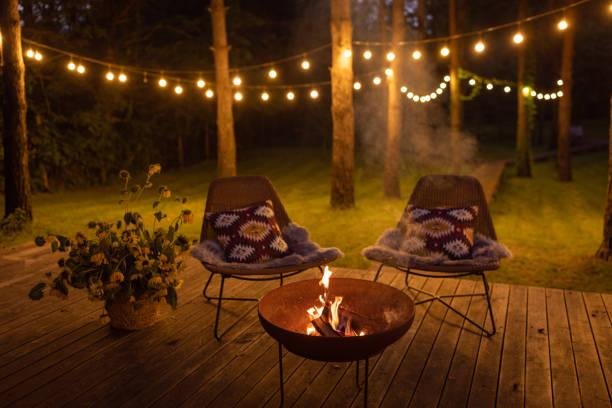 L'éclairage est le plus important pour une décoration guinguette L'éclairage est le plus important pour une décoration guinguette