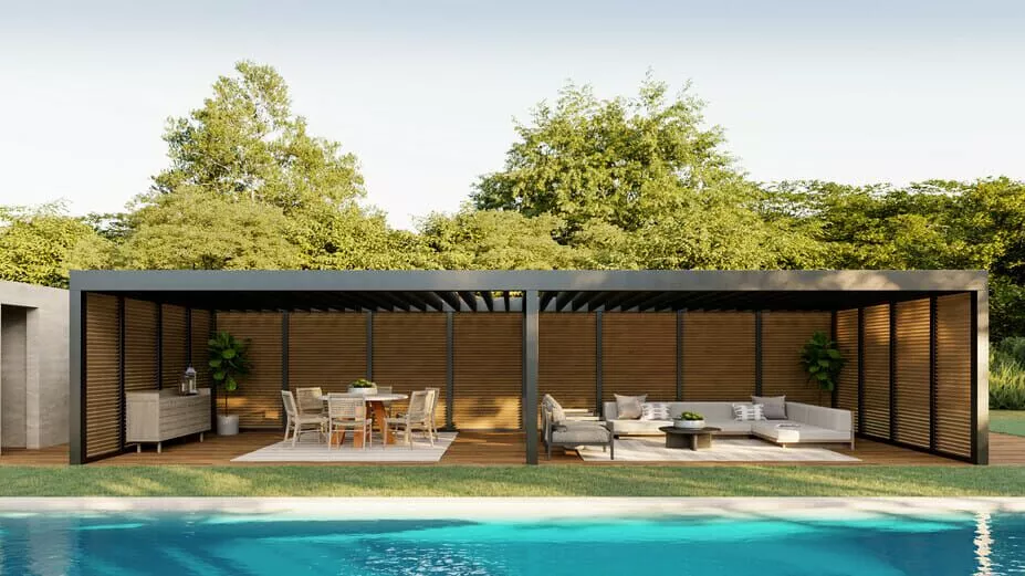 Abri et pergola de piscine dans votre jardin Abri et pergola de piscine dans votre jardin