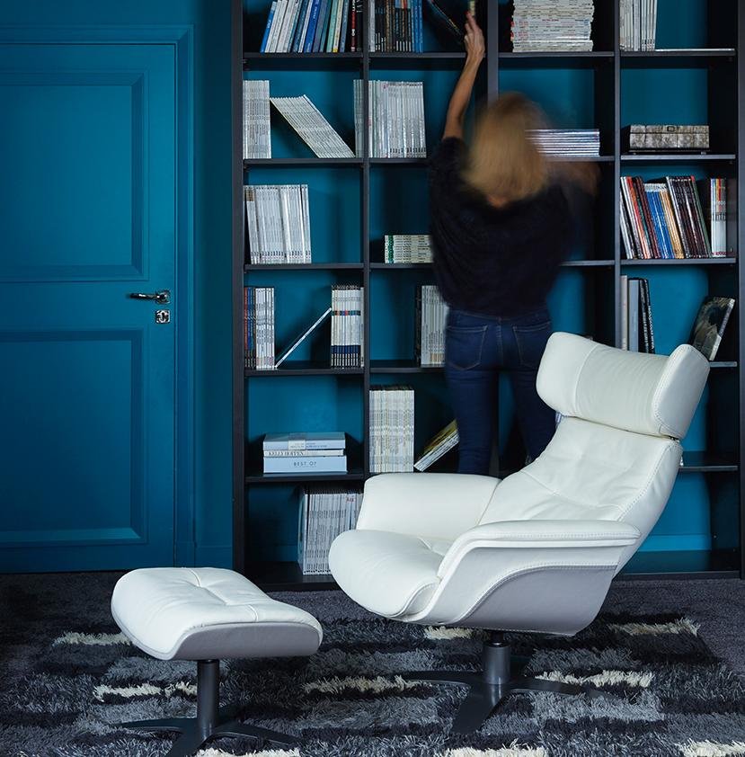 Une décoration sombre et bleu canard Une décoration sombre et bleu canard