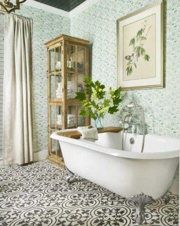 Comment choisir du papier peint pour salle de bains