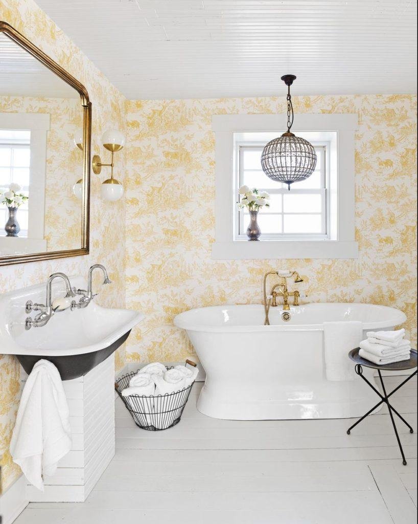 Comment choisir le meilleur papier peint pour une salle de bains