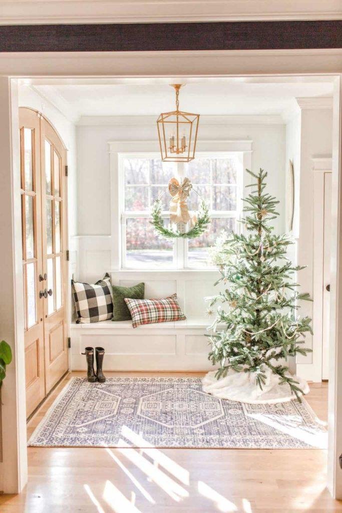 Placez le sapin de Noël dans un endroit inhabituel