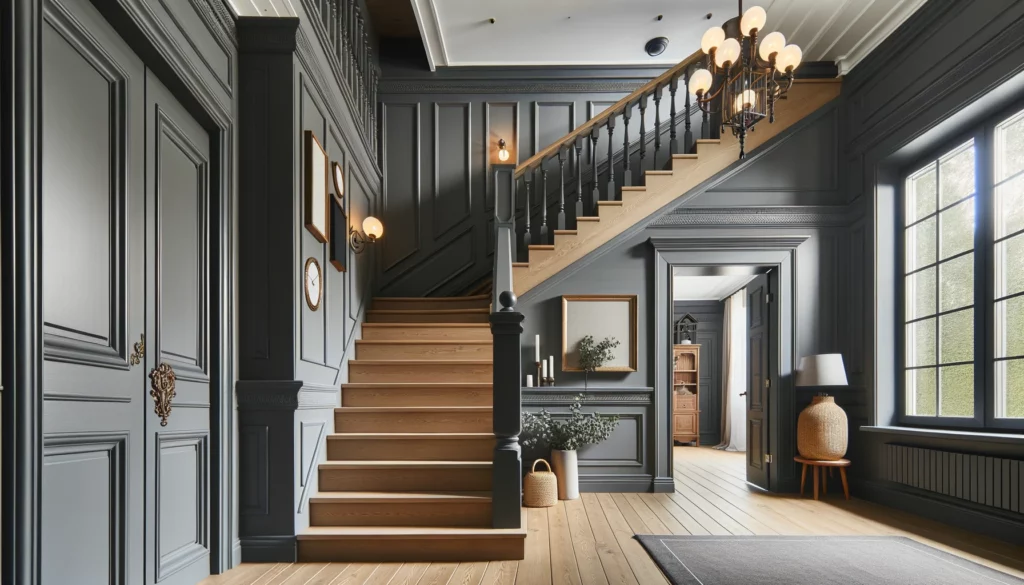 Idée de peinture pour un escalier en bois Idée de peinture pour un escalier en bois