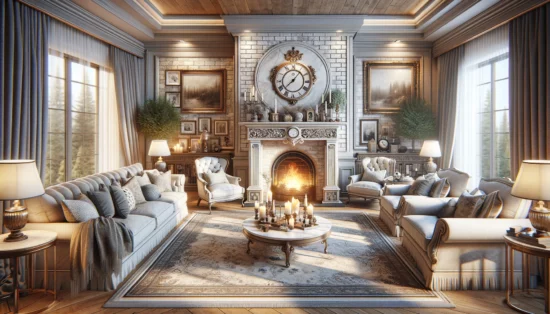 Influence de la décoration de cheminée sur l'ambiance du salon